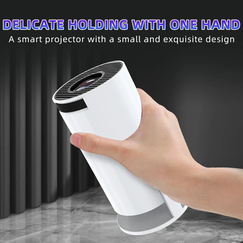 AH Gaming Projector – 2-in-1 Android 11 Smart Projector with Built-in Games and Wireless Controllers