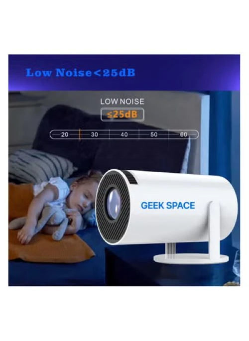 AH - GEEK SPACE HY300 Mini Home Projector