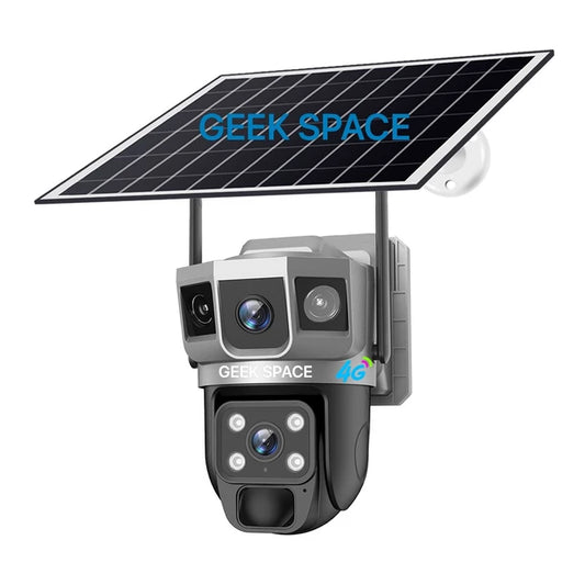 AH - Geek Space VCS02-4G-AOV Solar-Powered 4G Surveillance Camera