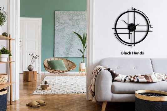 Minimalist Modern Wall Clock – Silent, Stylish & Decorative