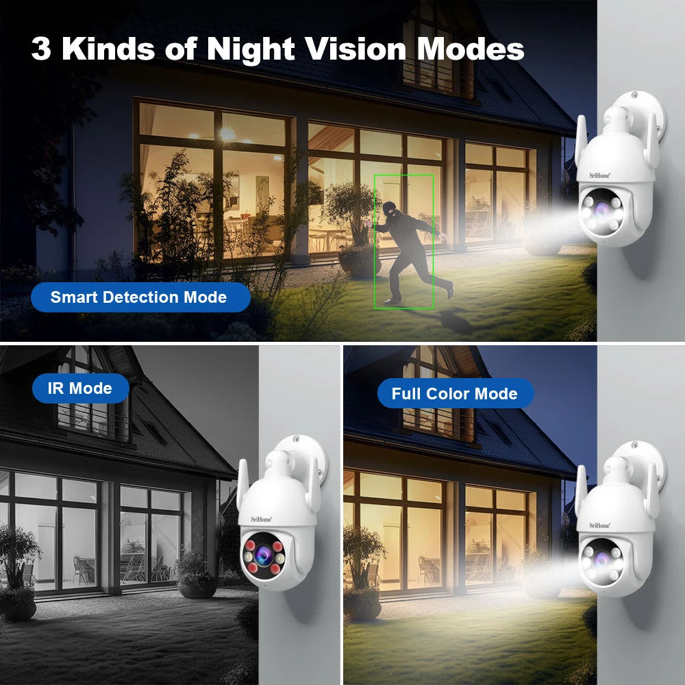 Wireless Security Camera System - 8 Channel WiFi NVR, Supports HD Cameras