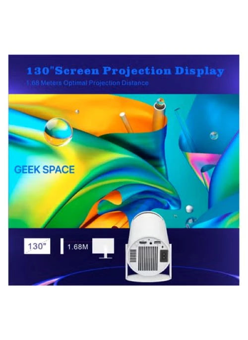 AH - GEEK SPACE HY300 Mini Home Projector