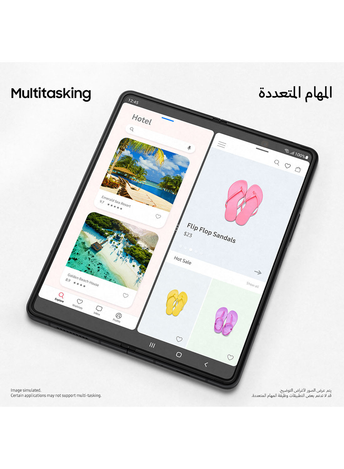 Samsung Galaxy Z Fold3 5G Phantom Black – 12GB RAM, 256GB Storage (Single SIM, Intl. Version)