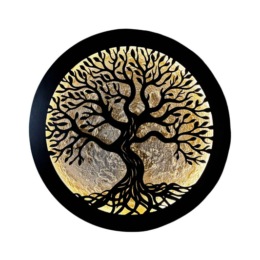 JDD - Golden Heritage – Tree of Life Luminous Art Frame